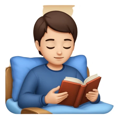 Bedtime reading  sticker