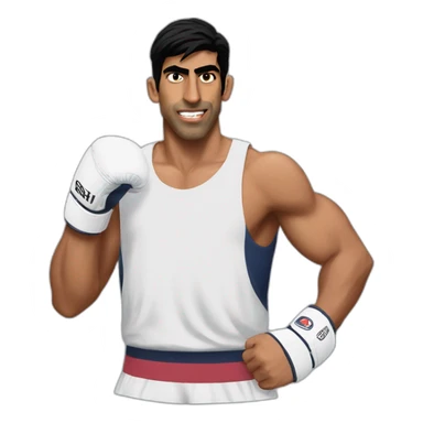 Rishi Sunak ultimate fighter sticker