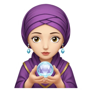fortune teller sticker