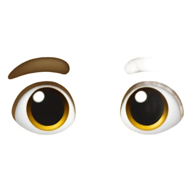 Sad annoyed face sticker