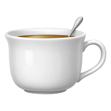 peronaje de una taza de ceramica sticker