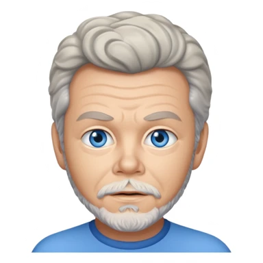 Russ Tamblyn with blue eyes sticker