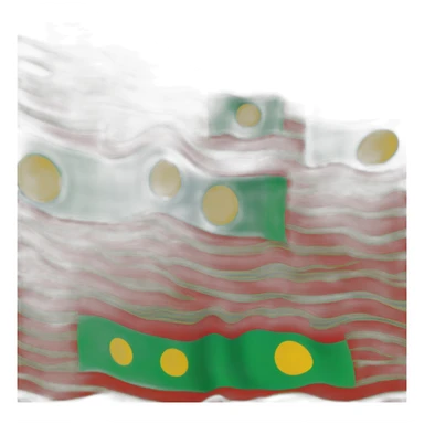 Le drapeau berbère, il a 3 rayures horizontal bleu, vert, jaune, et un grand ⵣ rouge au milieu sticker