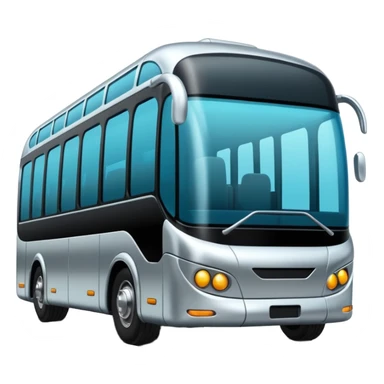 futuristic bus sticker