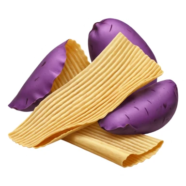 purple potato chips sticker