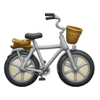 bike with solid inflated tires sticker