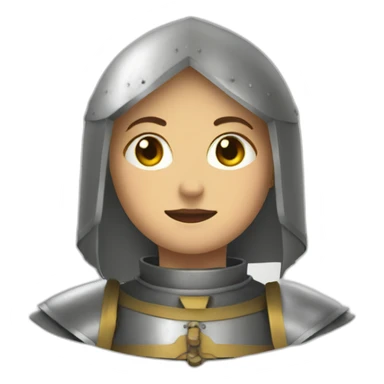 Joan of arc sticker