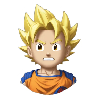 Goku having internetcourse with vegeta but remove the net sticker