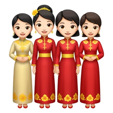vietnamese aunties sticker