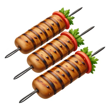 Turkish kebab sticker