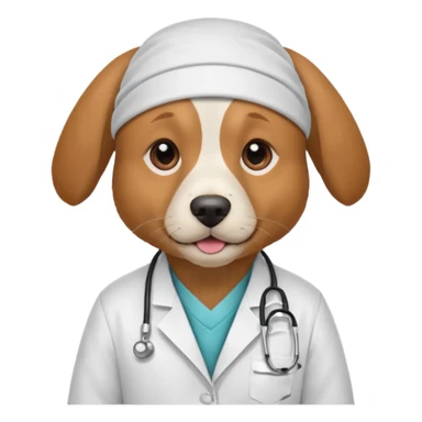 dog doctors with bandanas  sticker