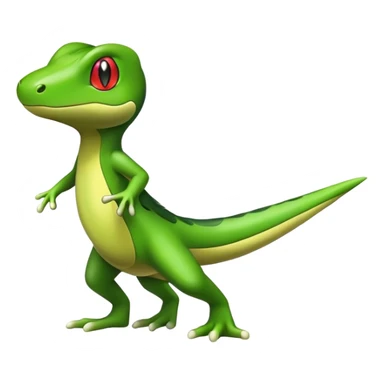 Treecko (full body)  sticker