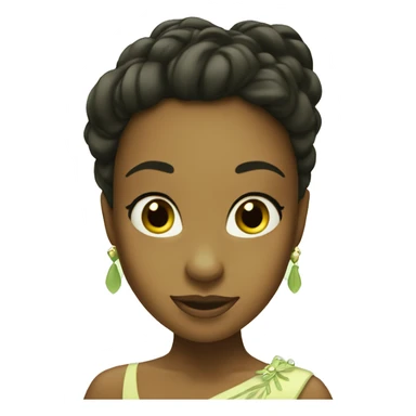 tiana princess sticker
