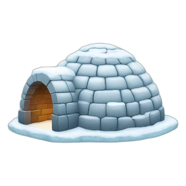 igloo thank you symbol sticker