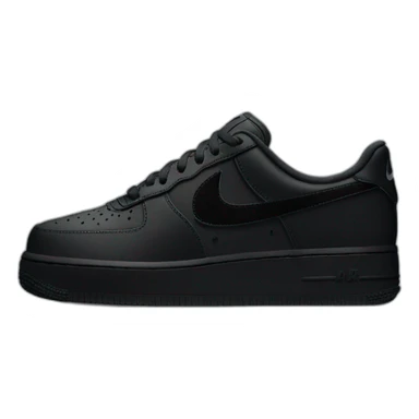 Nike AF1 vanta black sticker