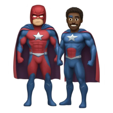 Superheroes  sticker