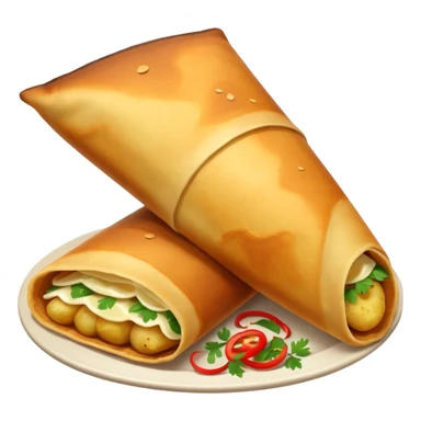 masala dosa in soiuth indoian styke sticker