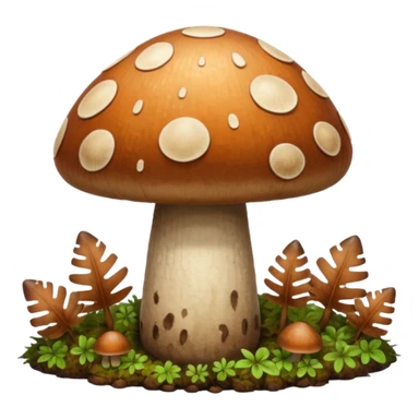 mushroom emoji sticker