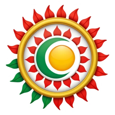 Kürdistan bayrağı sticker