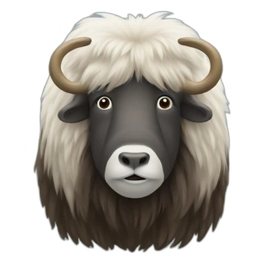 muskox sticker