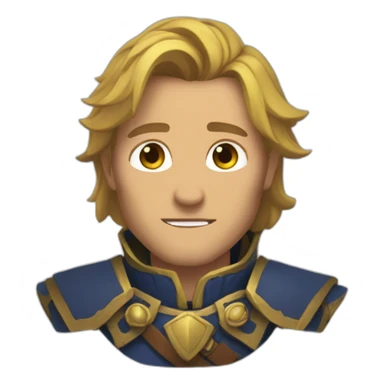 Anduin wrynn sticker