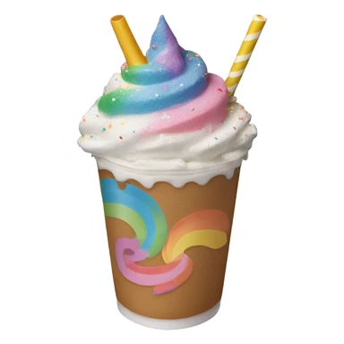 Unicorn frappe  sticker