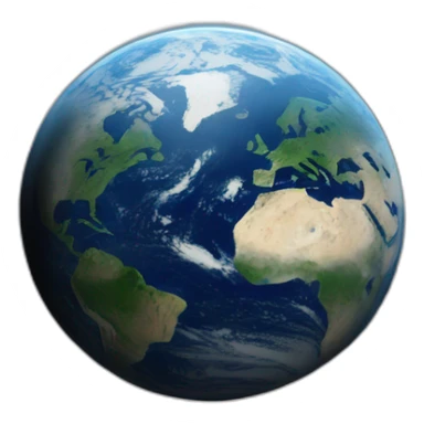 earth seen from the moon sticker