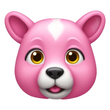pink animals  sticker