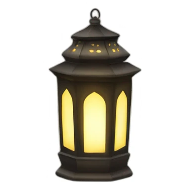 Ramadan lantern sticker