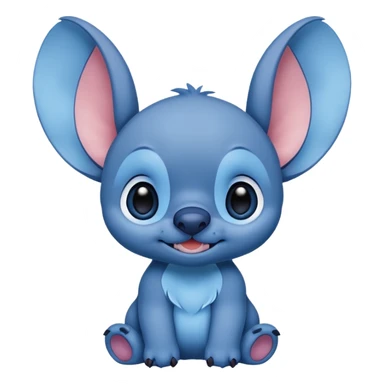 Stitch from lilo and stitch sticker