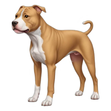 Dog-american-pit-bull-full-height sticker