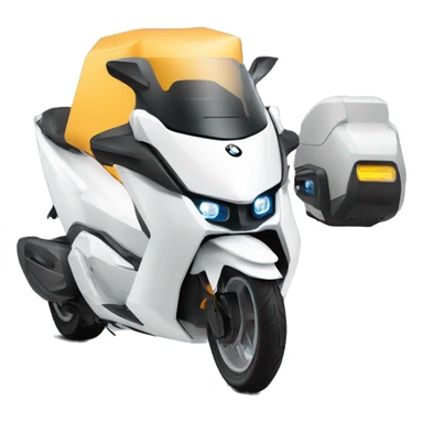 futuristic DELIVERY vehicle covered car bike bmw c1 bmwc1 sticker
