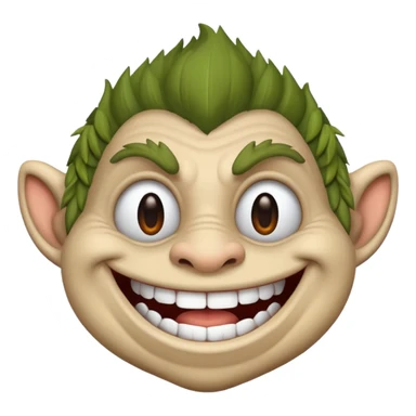 Troll face sticker