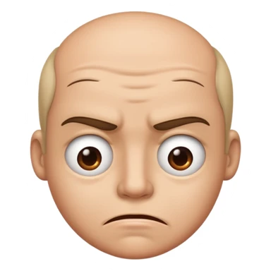 😖 mouth but 😒 eyes sticker