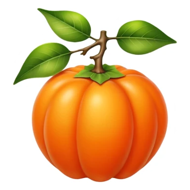 Persimmon and sunshine magic sticker