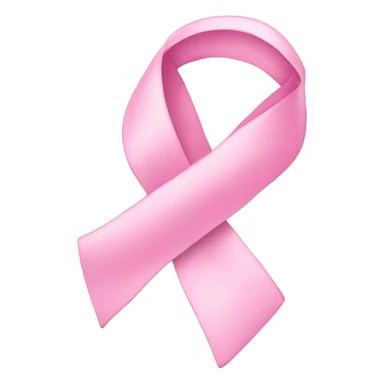 Pink ribbon ￼ sticker