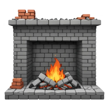 broken hearth sticker