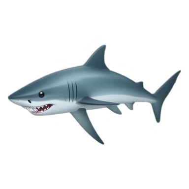 Requin avec un couteau  sticker