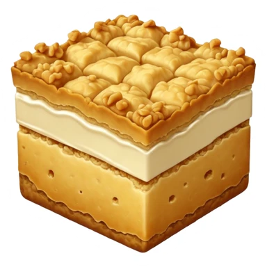 crumble slice sticker
