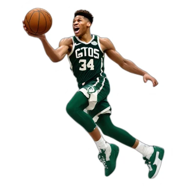 Giannis antetokounmpo dunk sticker