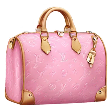 Pink louis vuitton bag sticker
