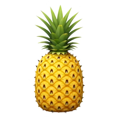 pineapple with X on it sticker