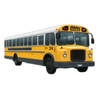 Bd local bus sticker