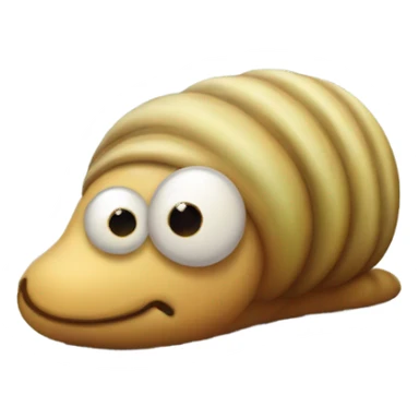 Slug pooping  sticker