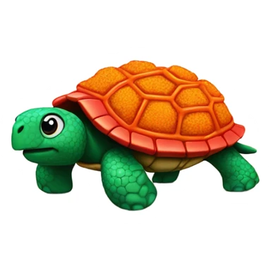 Hot cheeto turtle sticker