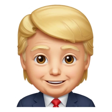 Donald Trump baby sticker