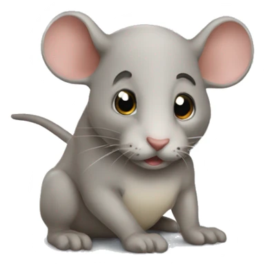 Maus die ihre Kündigung abgibt sticker