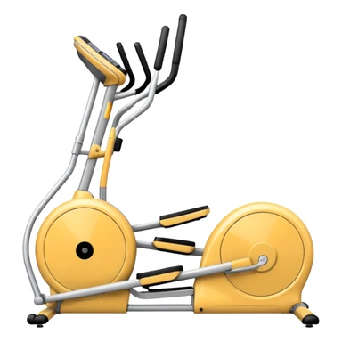 Cute Elliptical machiem sticker