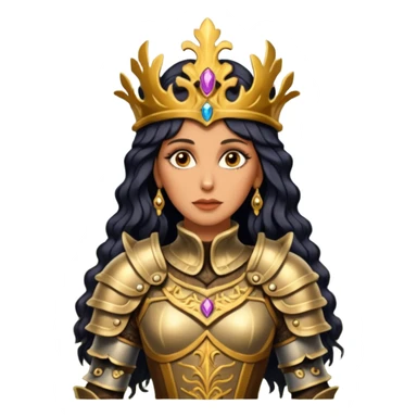realistic cinematic actress Cher in baroque styling with dirty damaged armor in a forest sticker