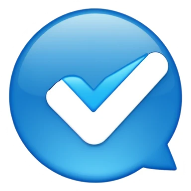 Instagram Blue Tik sticker